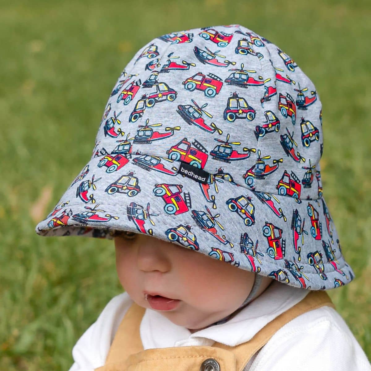 Bedhead Baby Bucket Hat with Strap - Limited Edition - Emergency