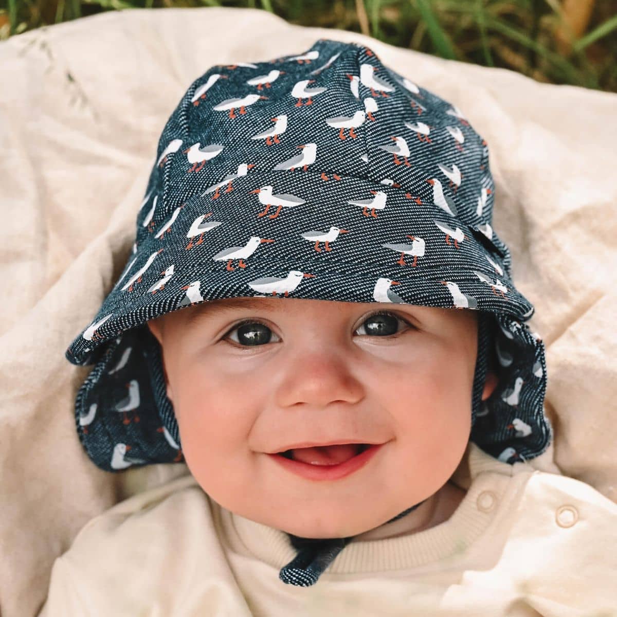 Bedhead Legionnaire Hat with Strap - Limited Edition - Gulls