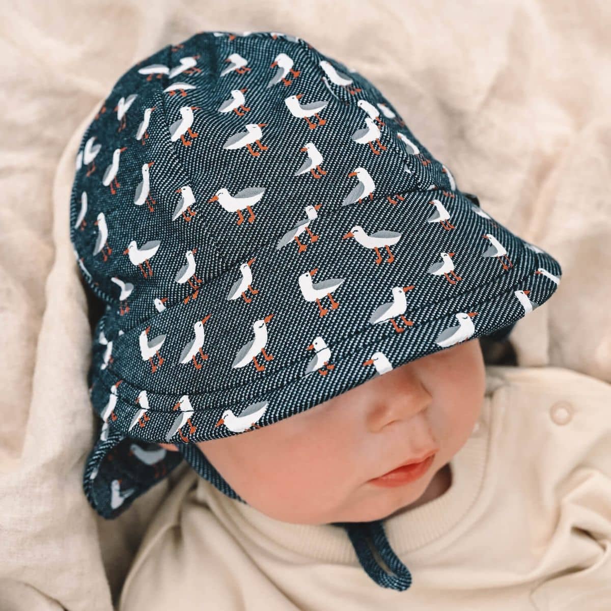 Bedhead Legionnaire Hat with Strap - Limited Edition - Gulls