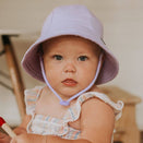 Bedhead Baby Bucket Hat with Strap - Lilac