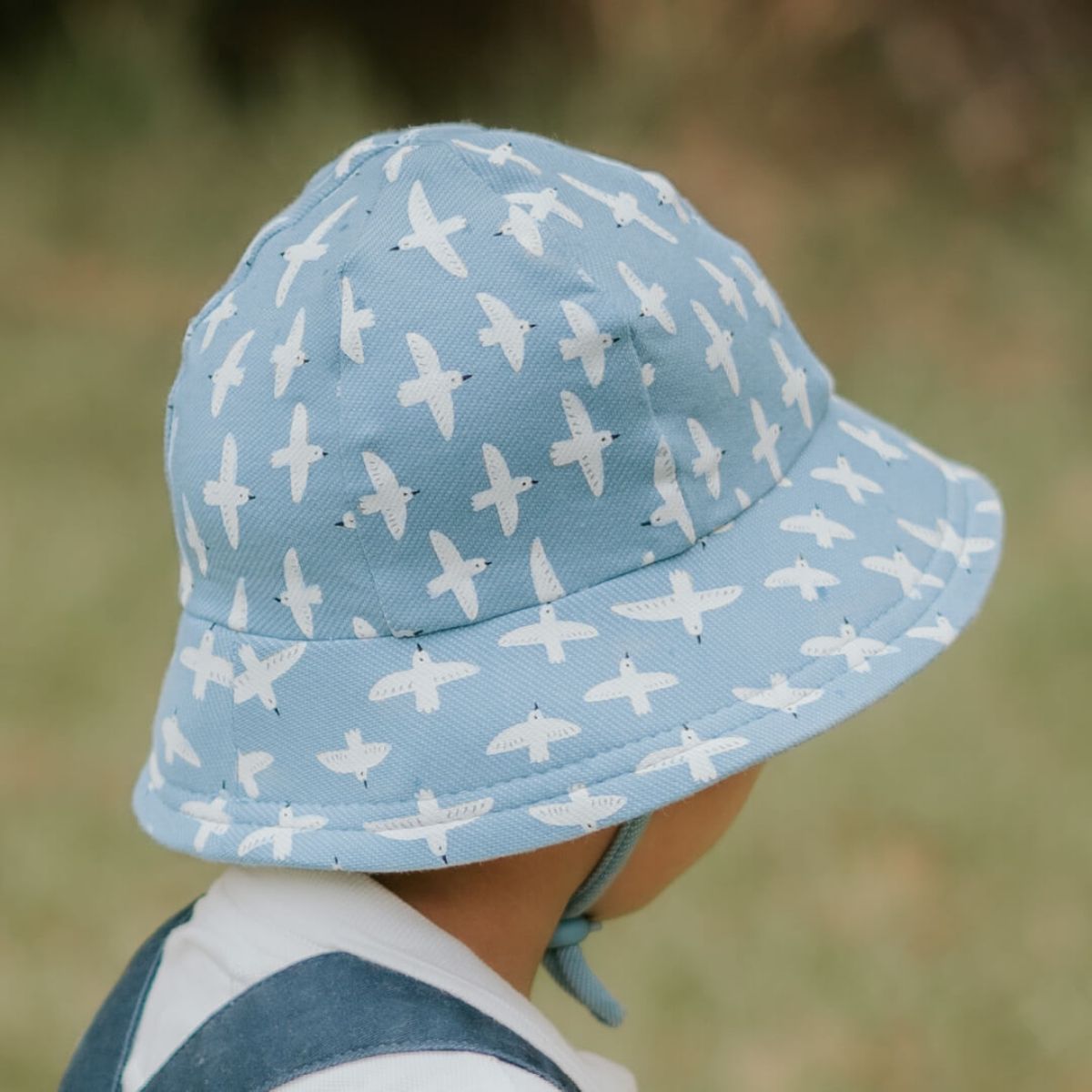 Bedhead Baby Bucket Hat with Strap - Limited Edition - Birdie