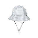 Bedhead Baby Bucket Hat with Strap - Limited Edition - Grey Stripe
