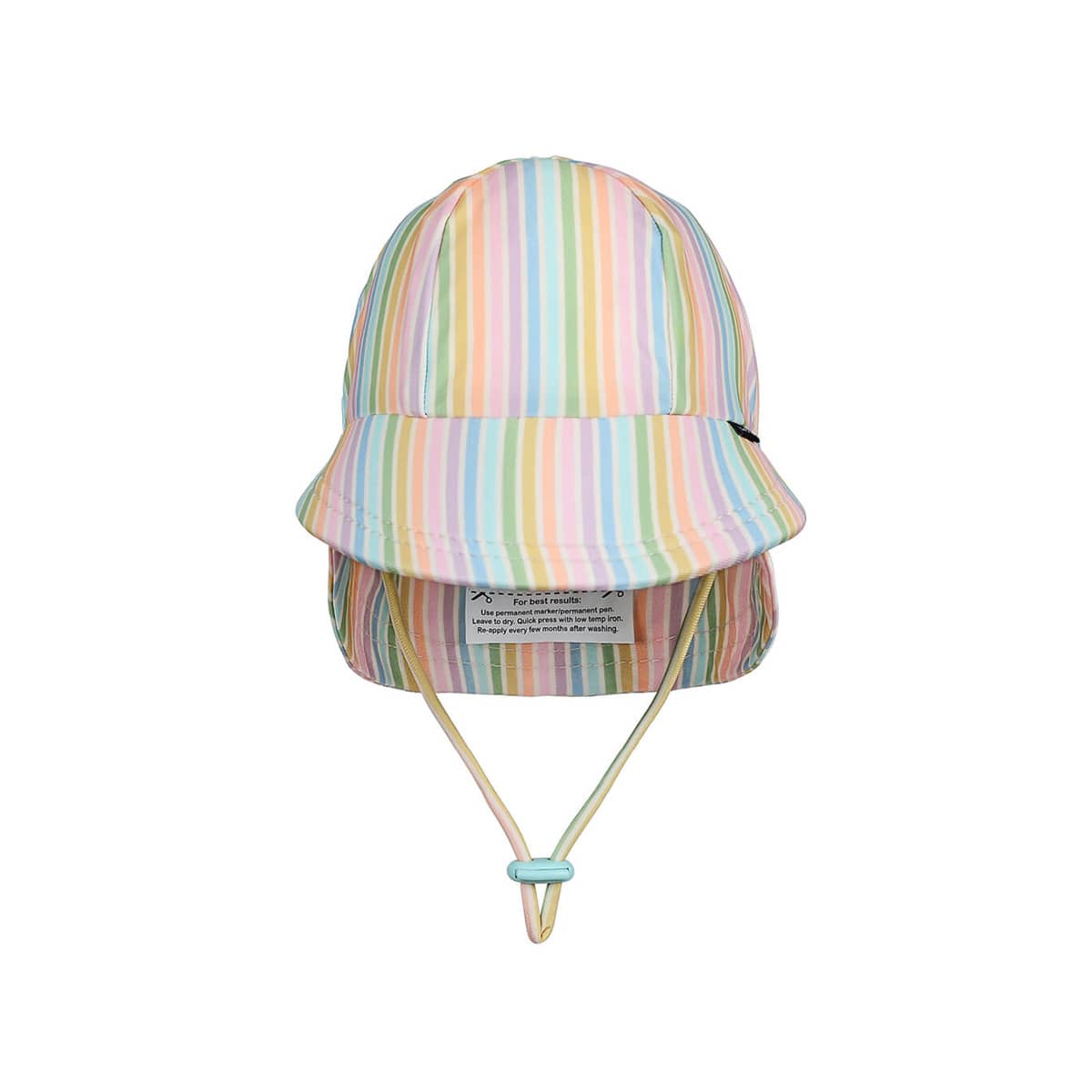 Bedhead Legionnaire Swim Hat with Strap - Rainbow