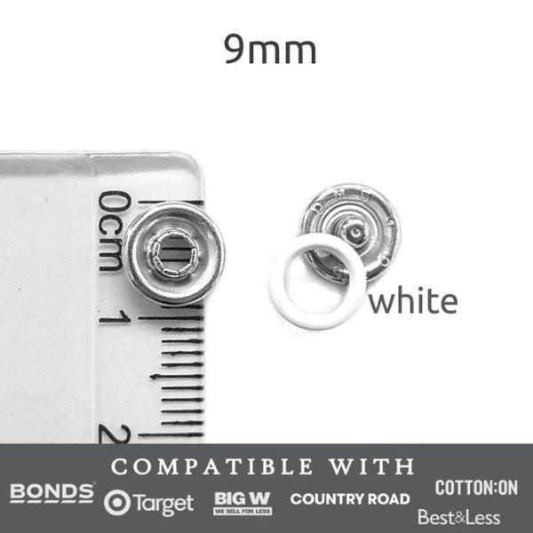 Bellelis Snap and Extend Bodysuit Extenders - 9mm