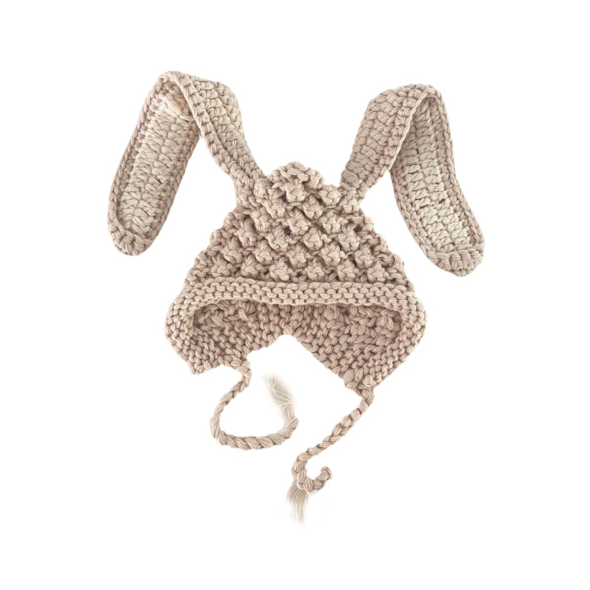 Bencer & Hazelnut Knit Bonnet - Bunny