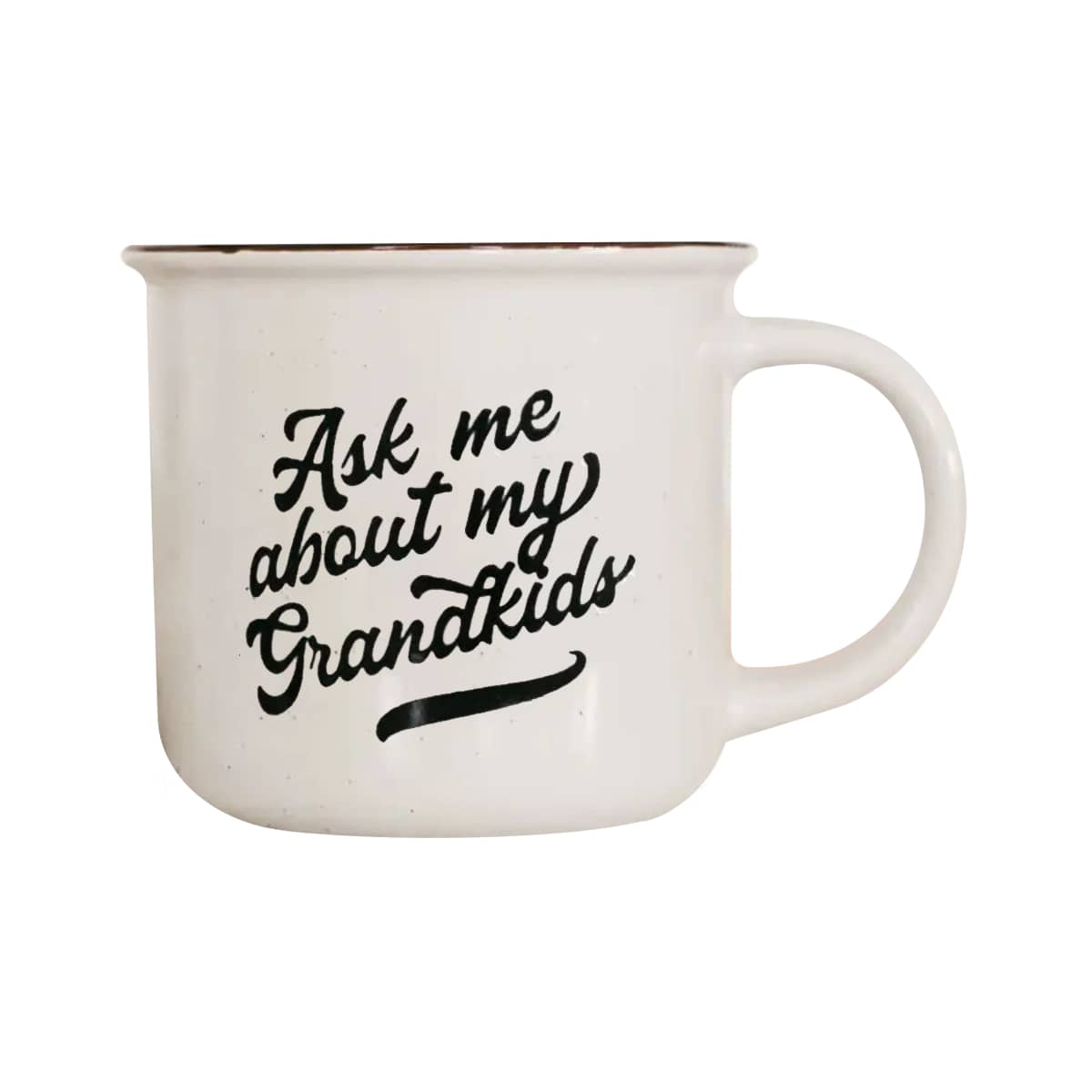 Bencer & Hazelnut Ceramic Mug - Ask Me About My Grandkids