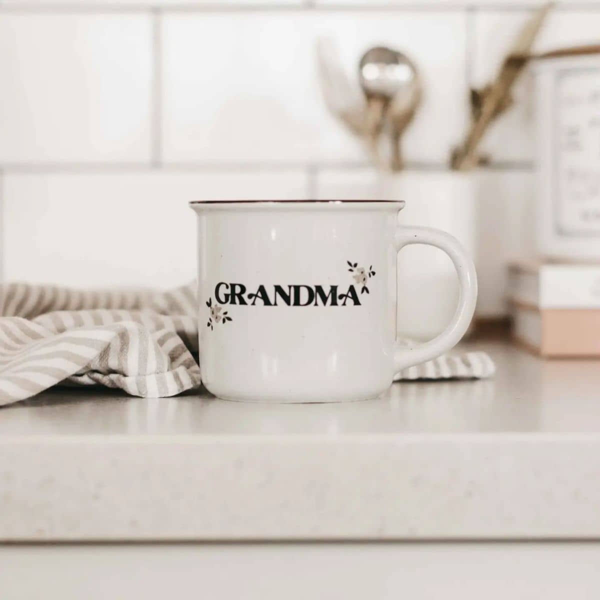 Bencer & Hazelnut Ceramic Mug - Grandma