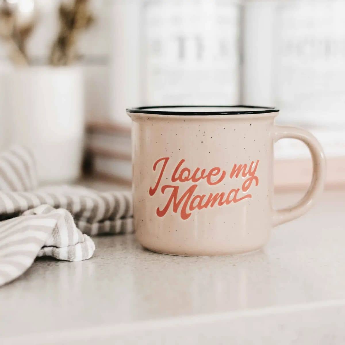 Bencer & Hazelnut Ceramic Mug - I Love My Mama