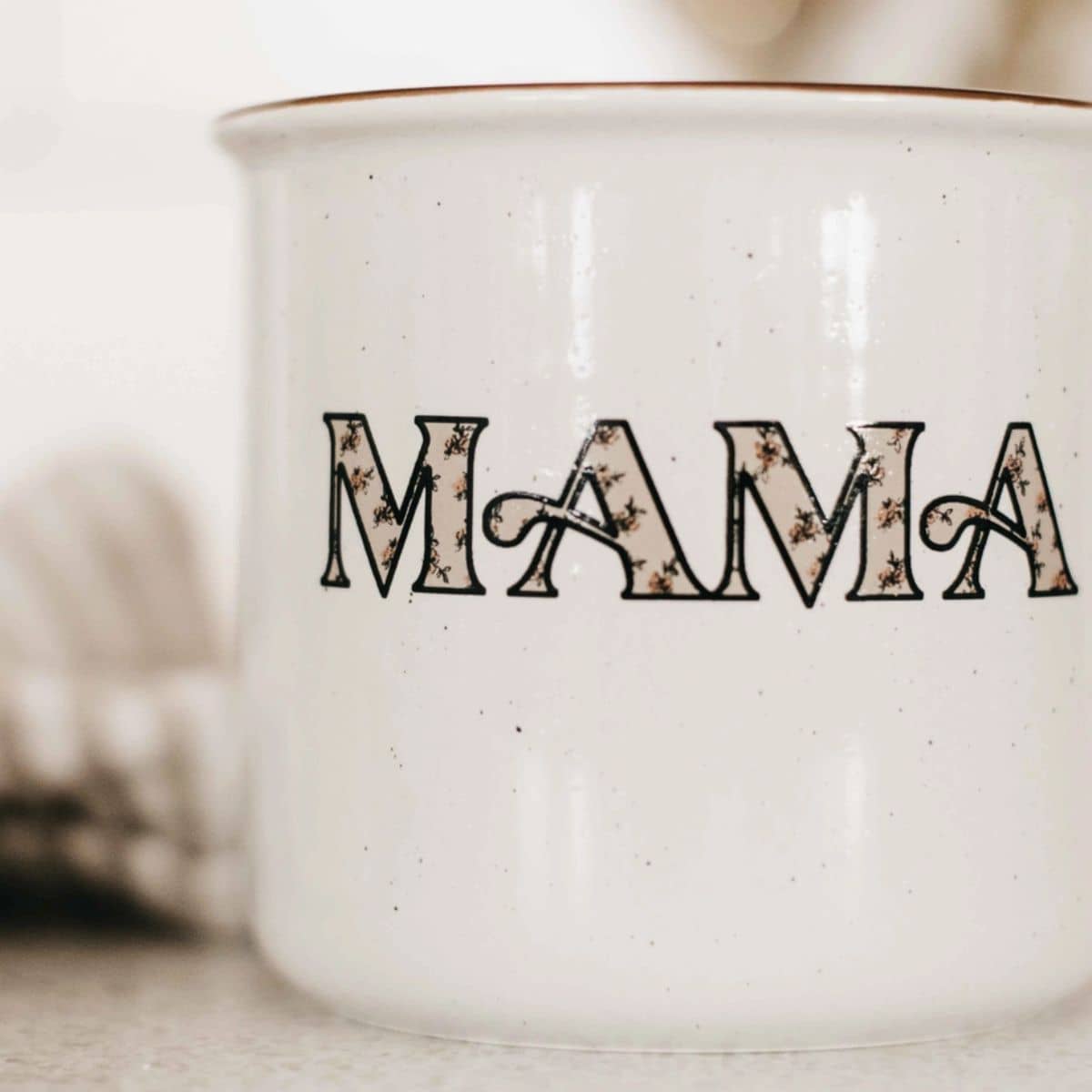 Bencer & Hazelnut Ceramic Mug - Mama