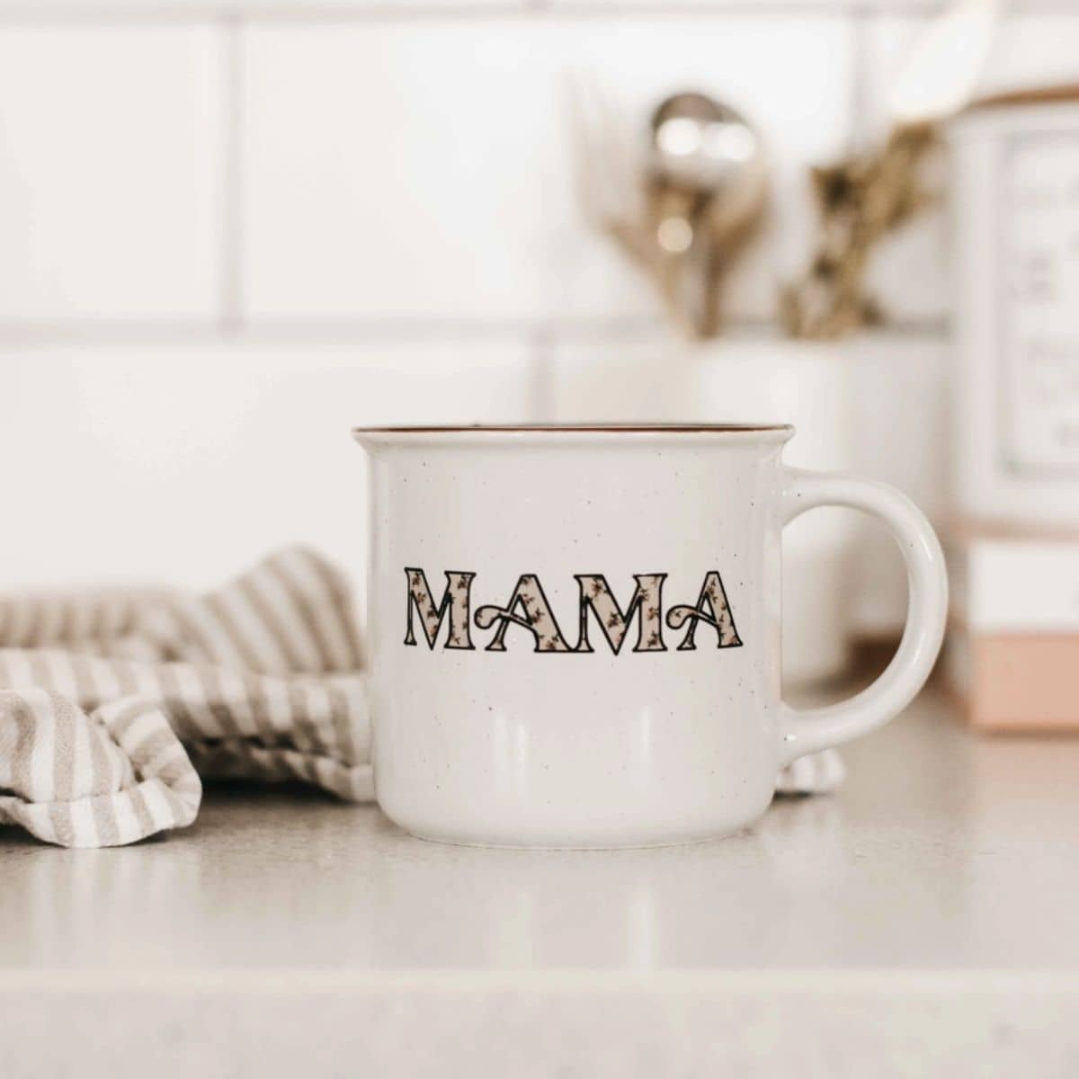 Bencer & Hazelnut Ceramic Mug - Mama