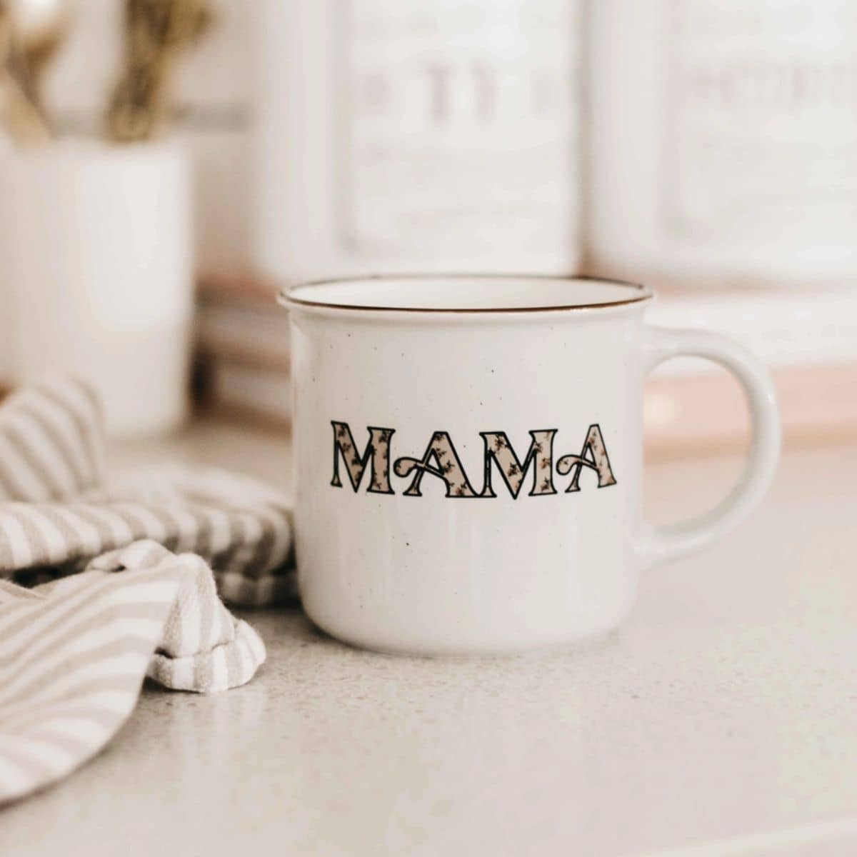 Bencer & Hazelnut Ceramic Mug - Mama