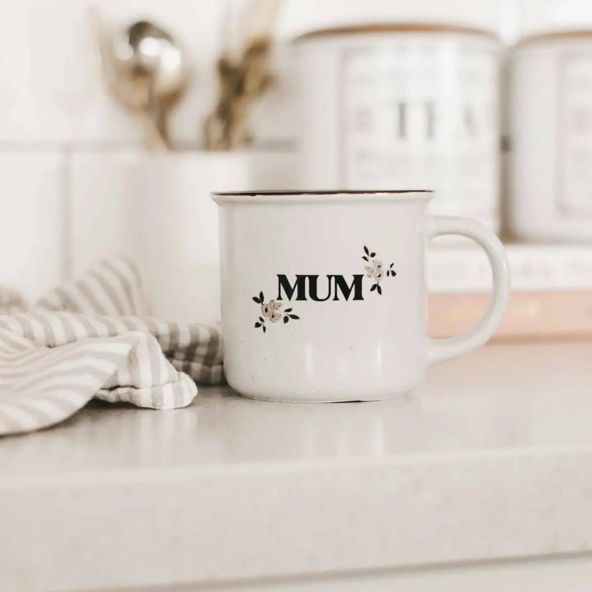 Bencer & Hazelnut Ceramic Mug - Mum