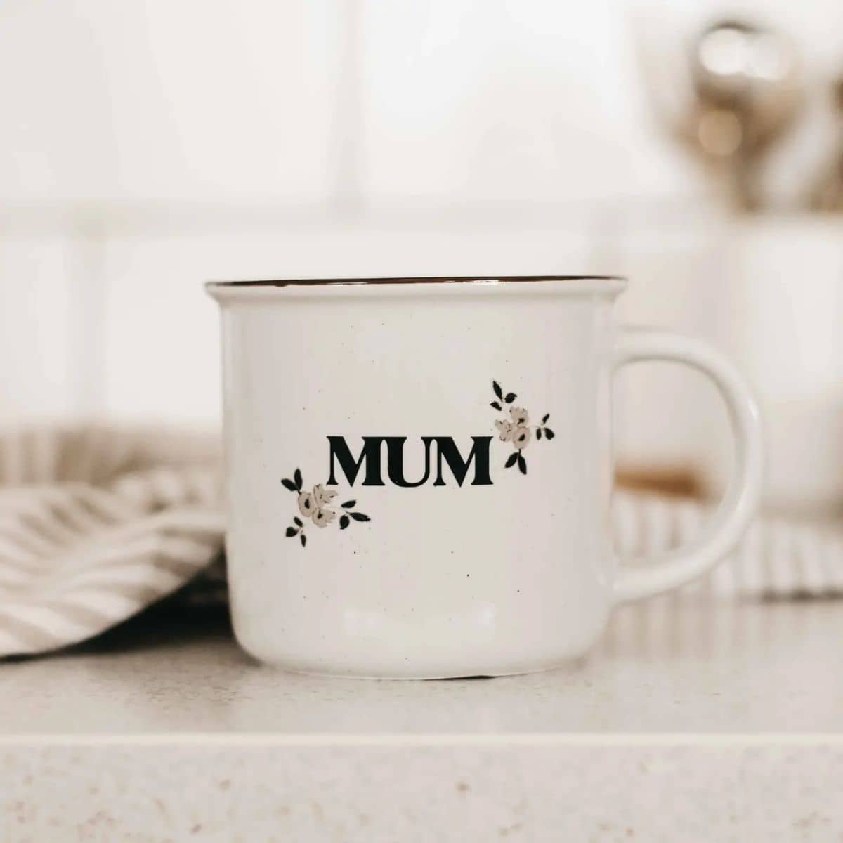 Bencer & Hazelnut Ceramic Mug - Mum