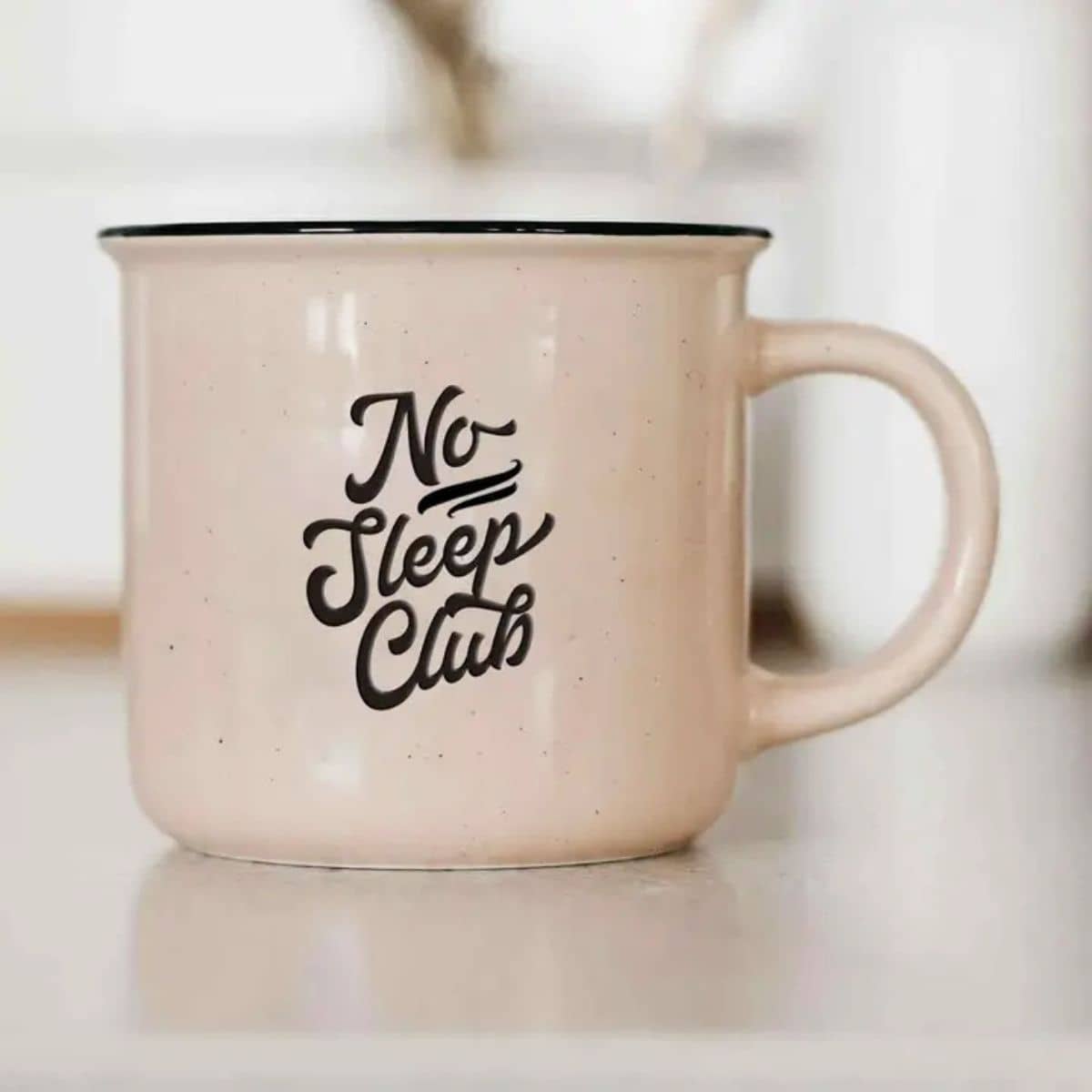 Bencer & Hazelnut Ceramic Mug - No Sleep Club