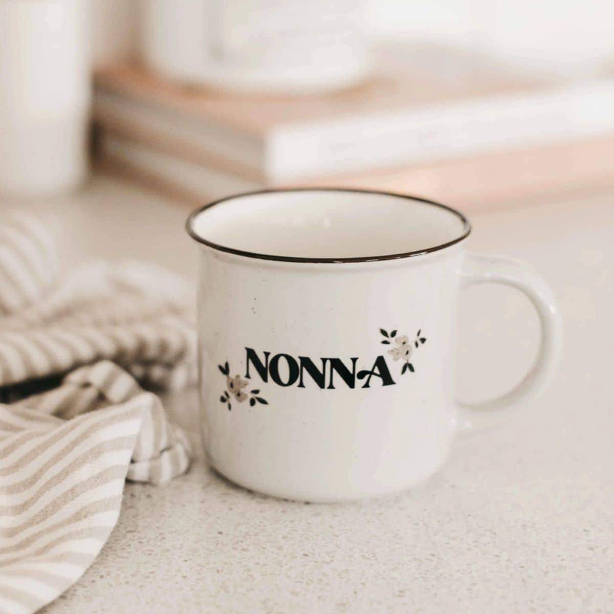Bencer & Hazelnut Ceramic Mug - Nonna