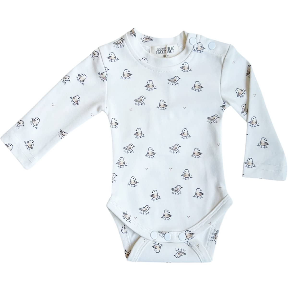 Bencer & Hazelnut Long Sleeve Bodysuit - Little Chicks
