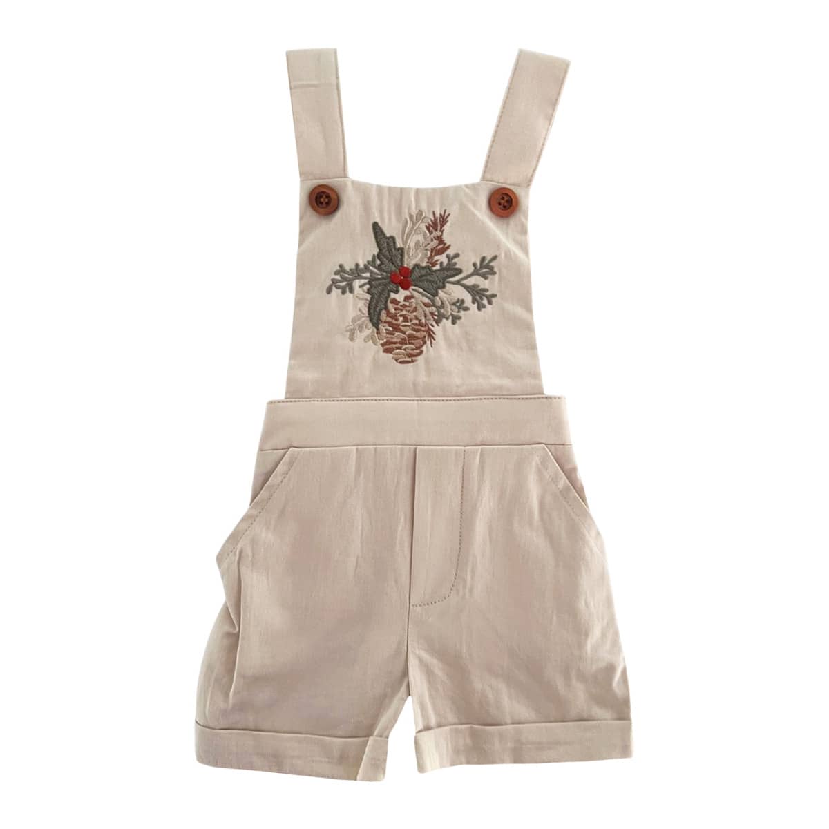 Bencer & Hazelnut Overalls - Holly and Mistletoe