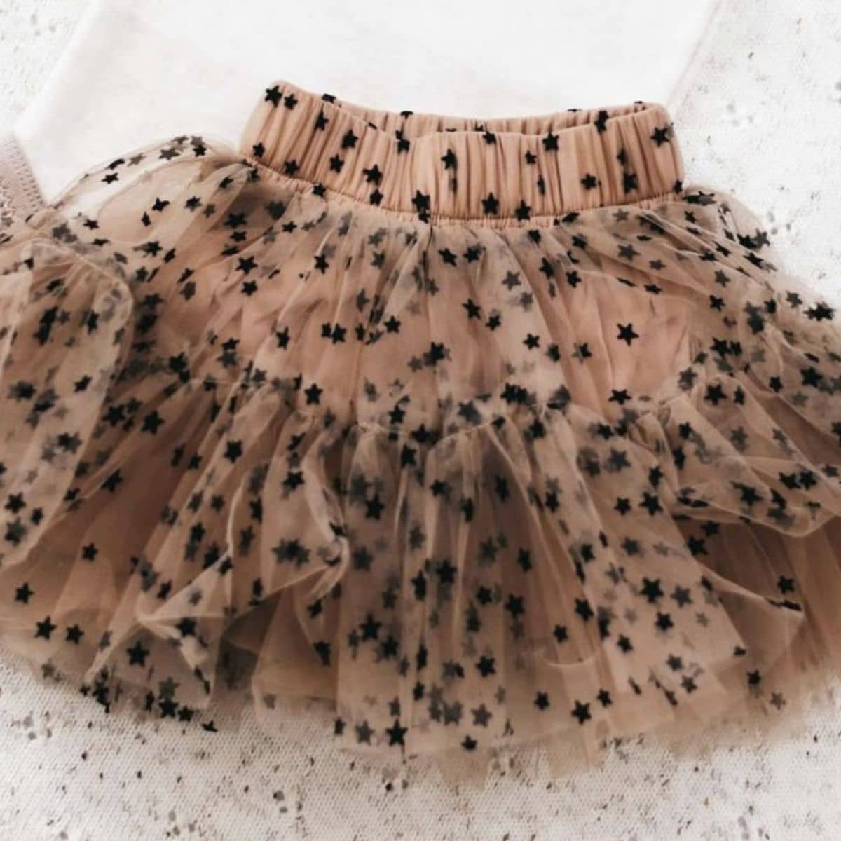 Bencer & Hazelnut Tulle Stars Skirt