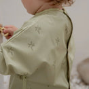 Besbubs Waterproof Food + Play Smock Bib - Palm Trees