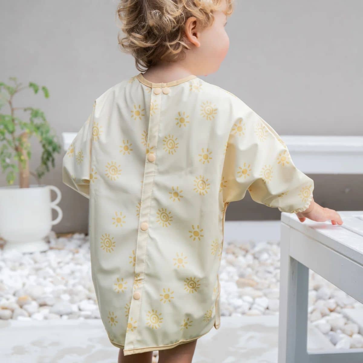 Besbubs Waterproof Food + Play Smock Bib - Sunshine