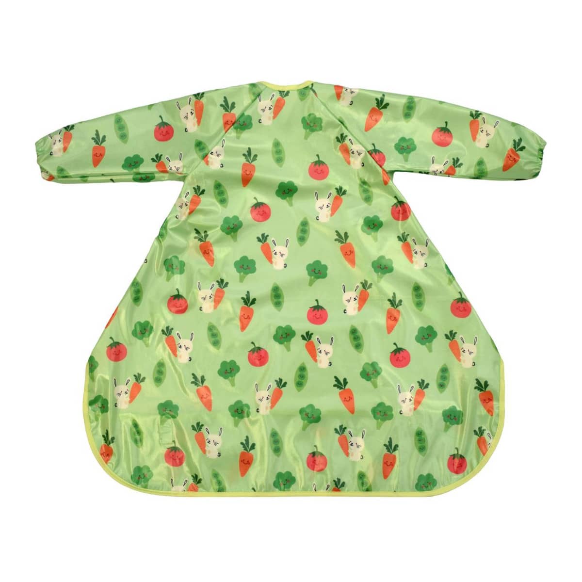 Bibetta Wipeezee XL Coverall Bib - Green Bunny and Veg
