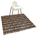 Bibetta Wipeezee XL Splash Mat - Grey Fruit