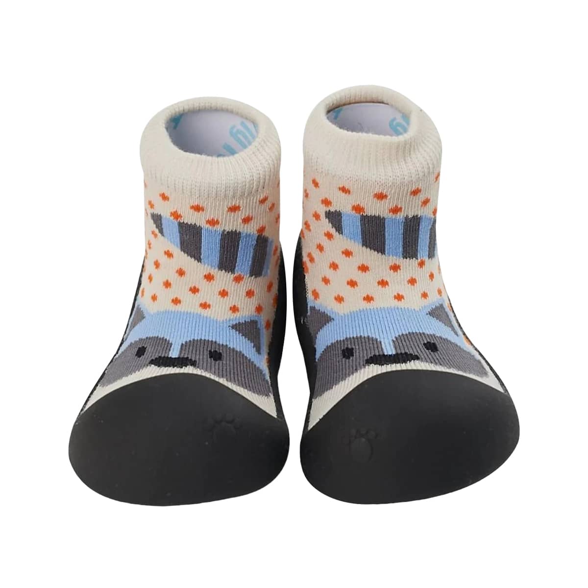 BigToes First Walker Shoes - Raccoon Tail
