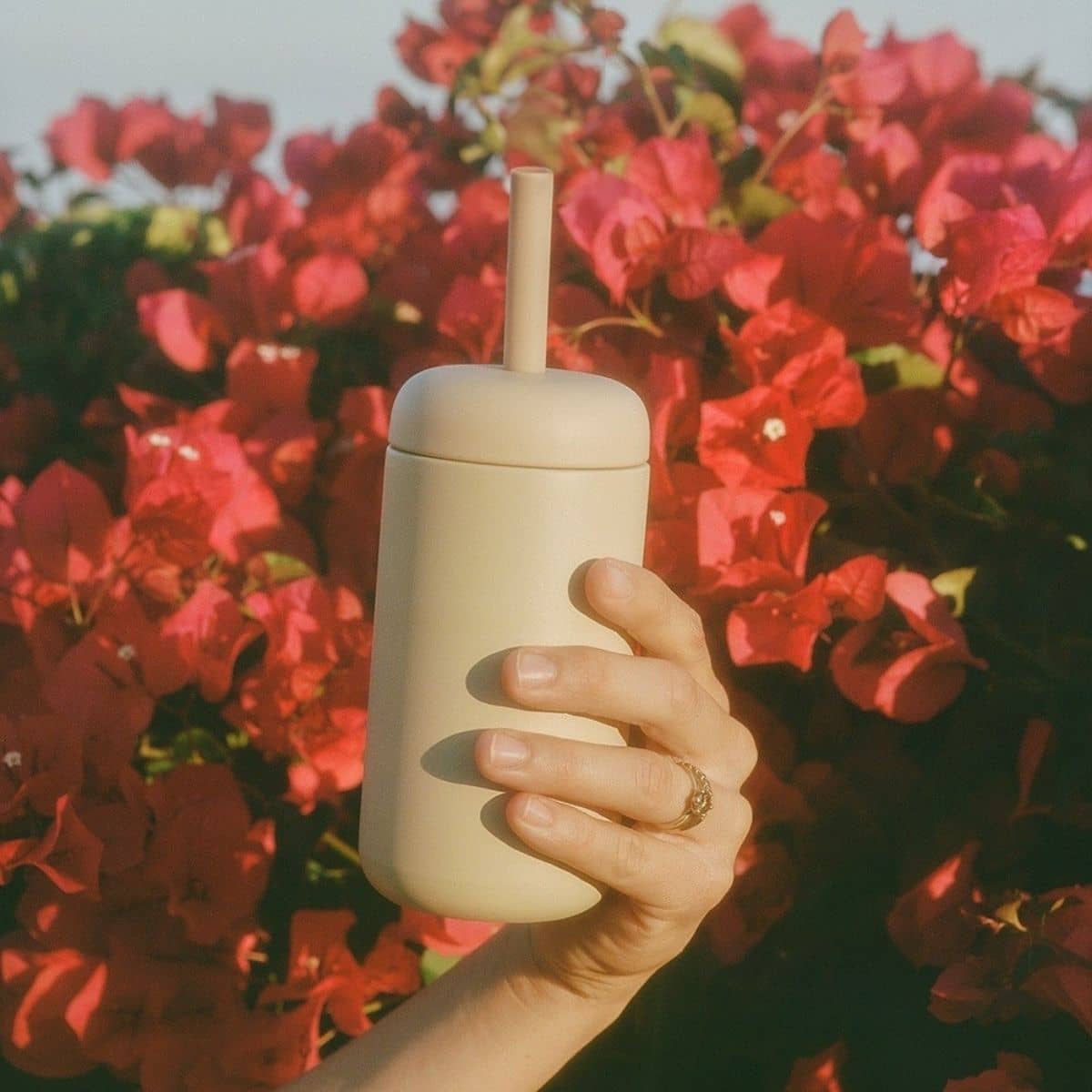 Bink Tumbler Straw Cap - Stone