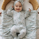 Blossom & Pear Bamboo Growsuit - Puddle Duck