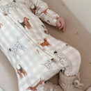 Blossom & Pear Bamboo Growsuit - Puppy Picnic