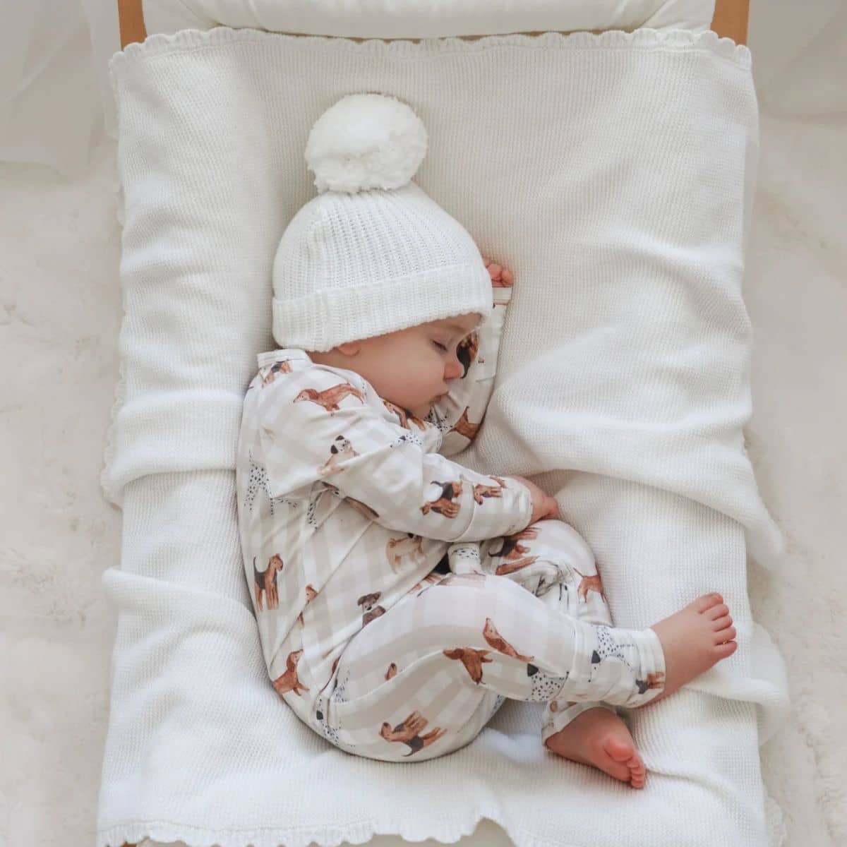 Blossom & Pear Bamboo Growsuit - Puppy Picnic