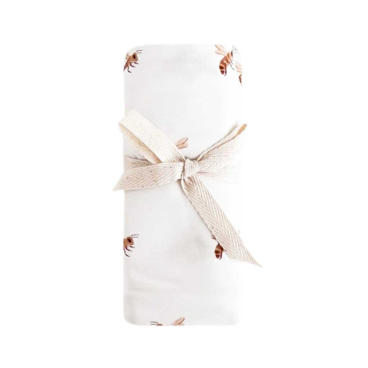 Blossom & Pear Bamboo Swaddle - Honey Bee