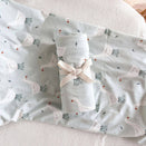 Blossom & Pear Bamboo Swaddle - Puddle Duck
