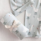 Blossom & Pear Bamboo Swaddle - Puddle Duck