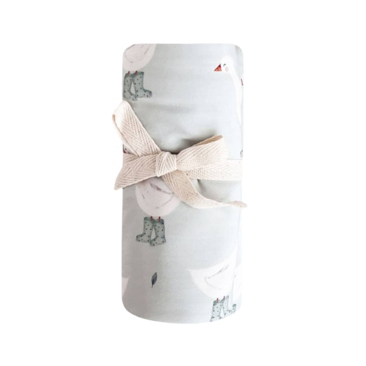 Blossom & Pear Bamboo Swaddle - Puddle Duck