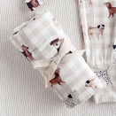 Blossom & Pear Bamboo Swaddle - Puppy Picnic
