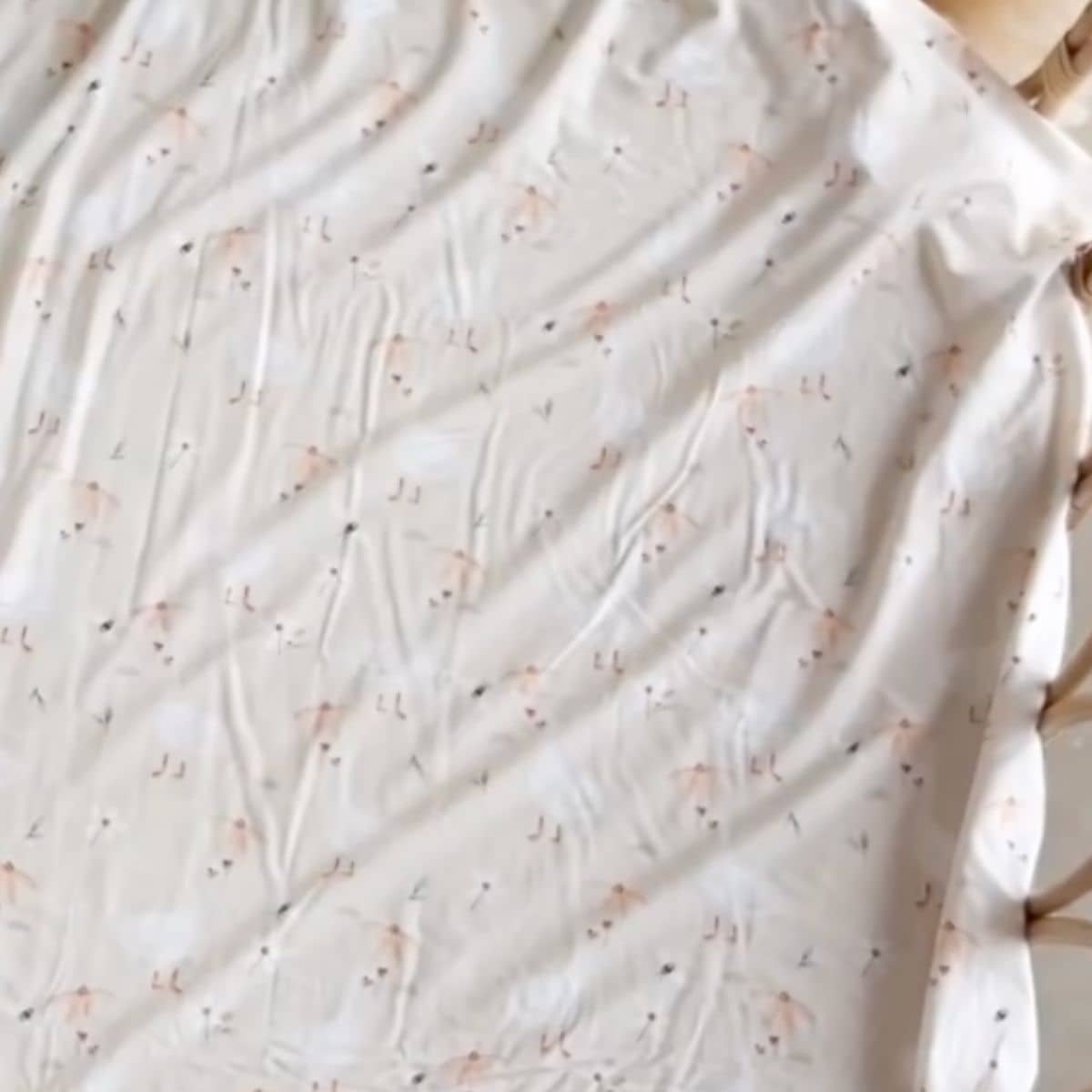 Blossom & Pear Bamboo Swaddle - Spring Meadow