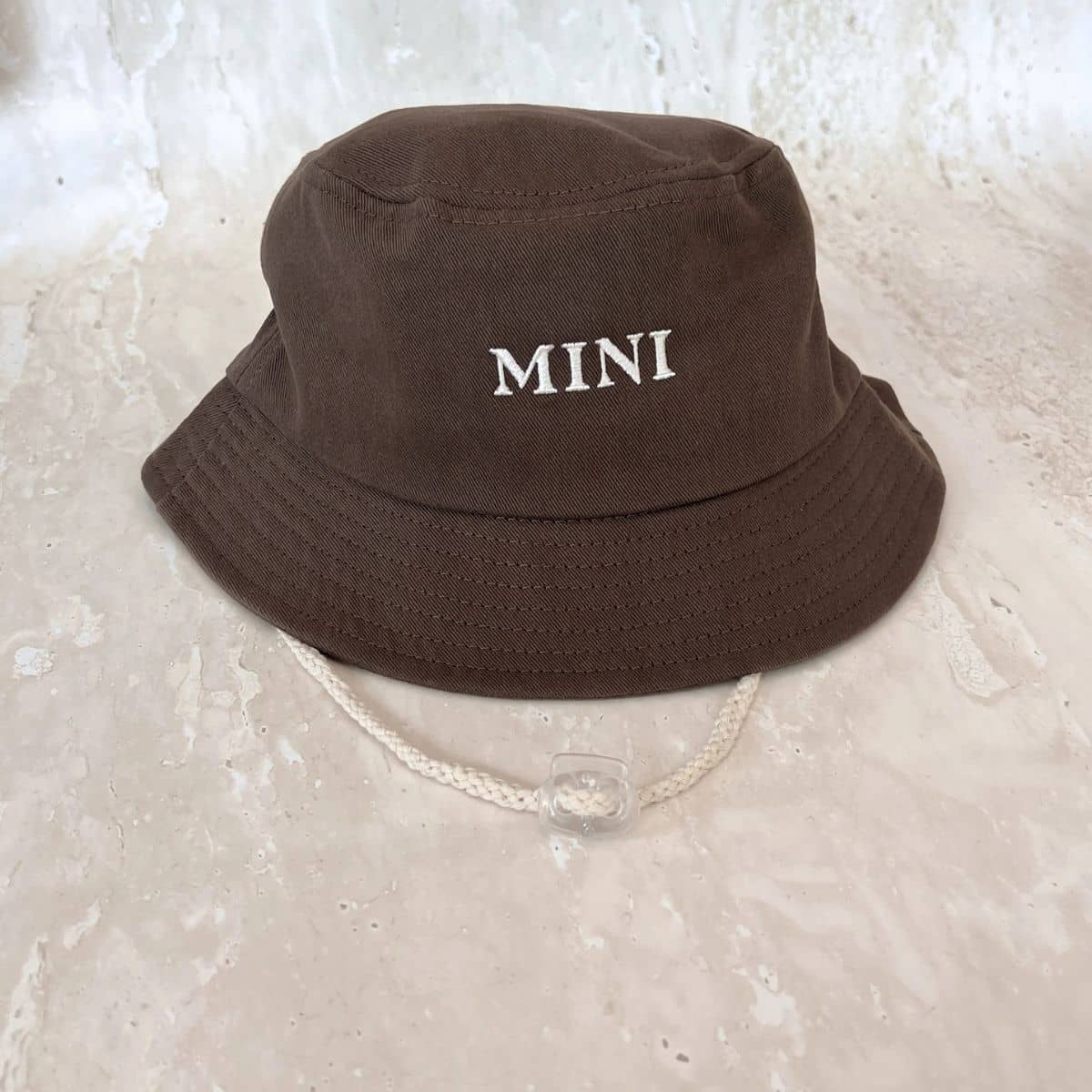 Blossom & Pear Brown Bucket Hat - Mini - Baby Size