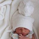 Blossom & Pear Chunky Knit Beanie - Cloud