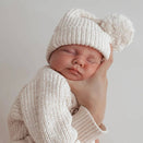 Blossom & Pear Chunky Knit Beanie - Honey