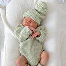 Blossom & Pear Chunky Knit Beanie - Pear