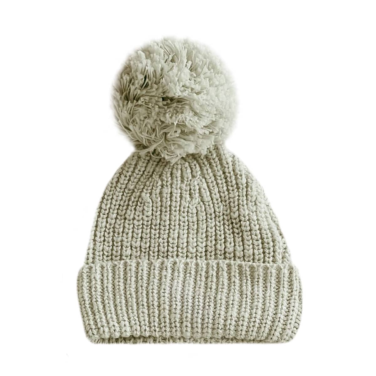Blossom & Pear Chunky Knit Beanie - Pear