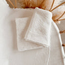 Blossom & Pear Chunky Knit Blanket - Cloud