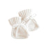 Blossom & Pear Chunky Knit Booties - Cloud