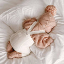 Blossom & Pear Chunky Knit Romper - Blush