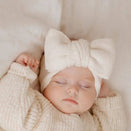 Blossom & Pear Chunky Knit Topknot - Honey