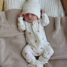 Blossom & Pear Cotton Growsuit - Honey Bee