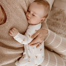 Blossom & Pear Cotton Growsuit - Honey Bee