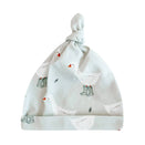 Blossom & Pear Knotted Cotton Beanie - Puddle Duck