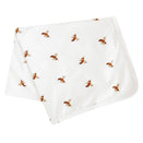 Blossom & Pear Cotton Swaddle - Honey Bee